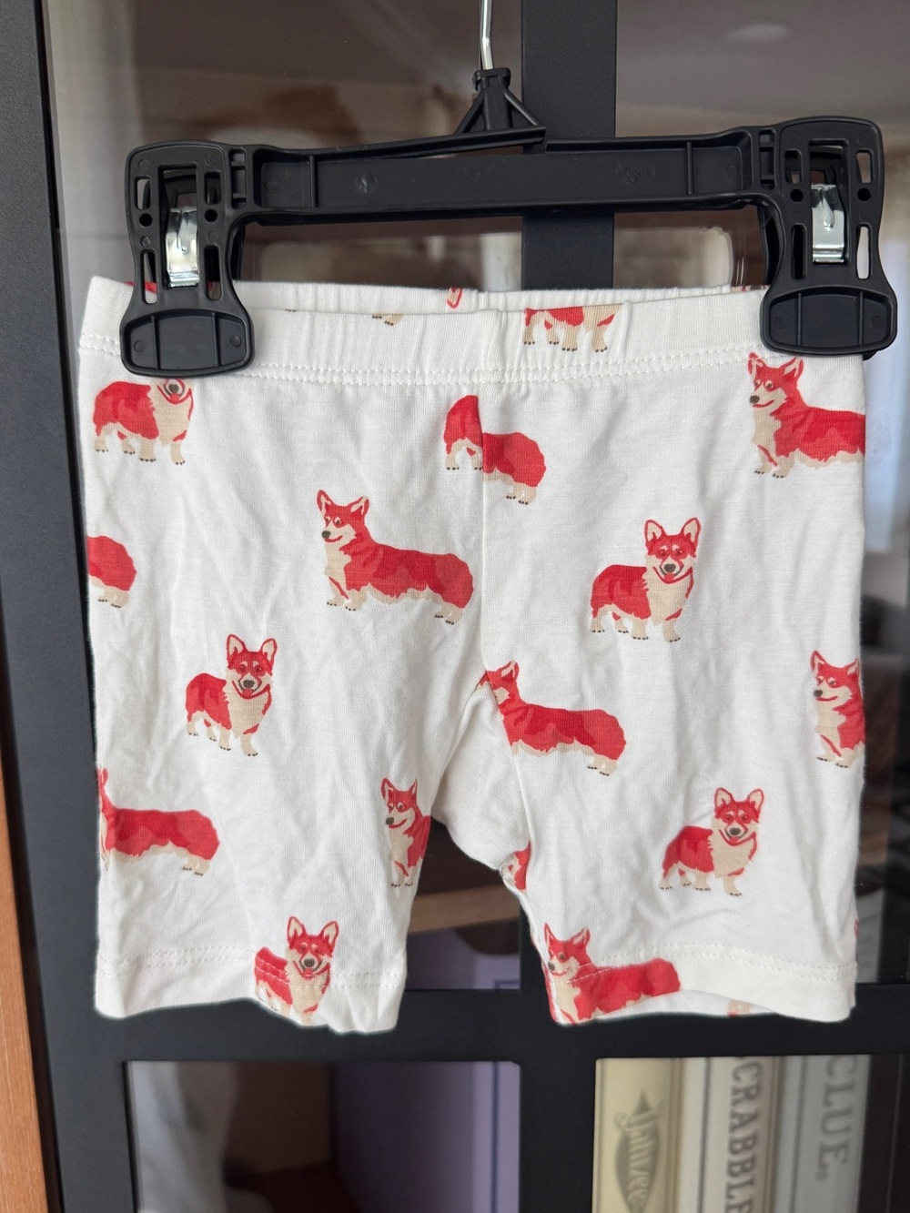 NWOT Kyte BABY corgi bamboo shorts baby toddler boy unisex dogs puppy neutral